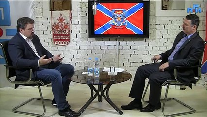 И.И.Стрелков в студии АРИ ТВ