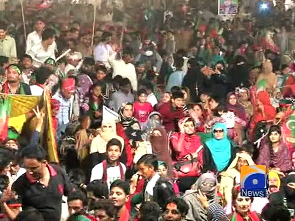 Imran Khan's demands are constitutional: Shah Mehmood-Geo Reports-12 Nov 2014