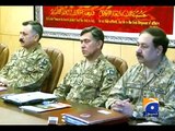 Corps Commanders vow terrorists will not be allowed to regroup-Geo Reports-12 Nov 2014