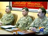Corps Commanders vow terrorists will not be allowed to regroup-Geo Reports-12 Nov 2014