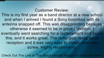 SONY OEM Original Part: 1-754-376-11 CD / Cassette / Radio Player Boombox Telescopic Antenna Review