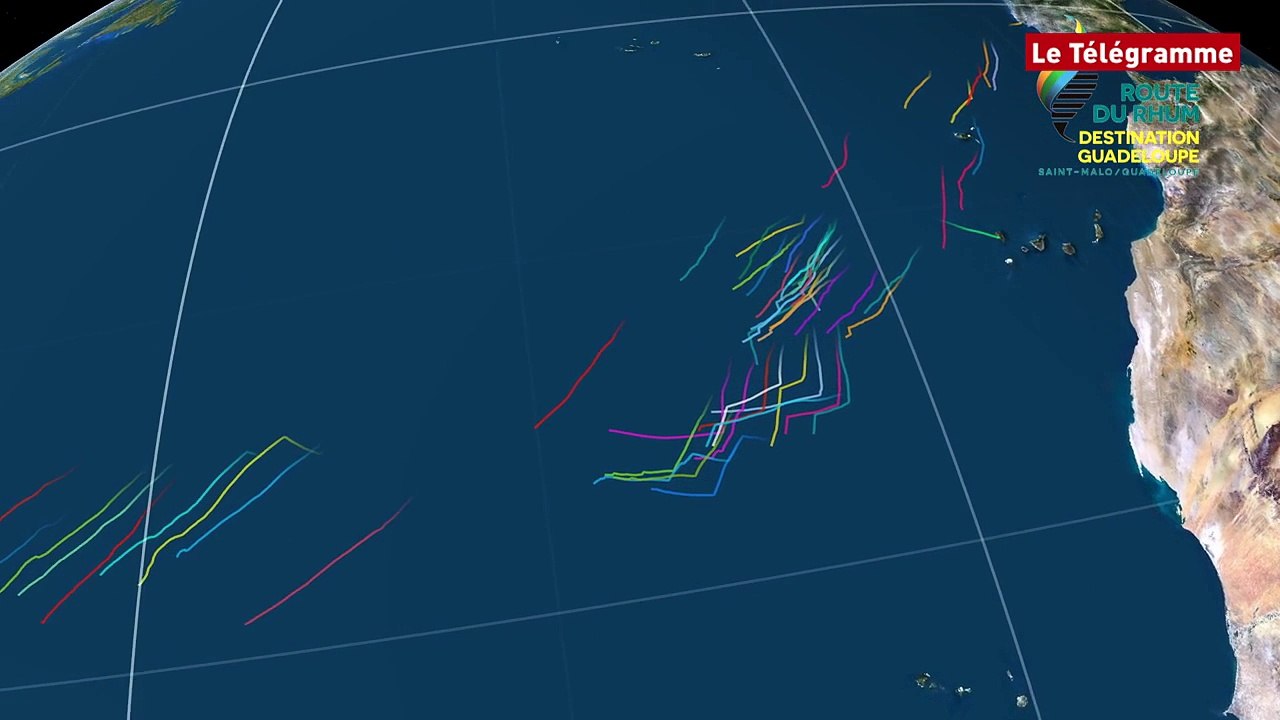 Route du Rhum. J10 : l'animation 3D