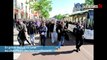 Versailles : en grève depuis lundi, les chauffeurs de bus ont manifesté jeudi 15 mai 2014