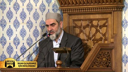 İnsanlığın sarsıldığı bir yerde dimdik İslam duramaz