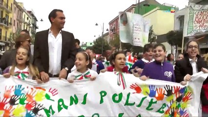 Ponticelli (NA) - La marcia contro la camorra (12.11