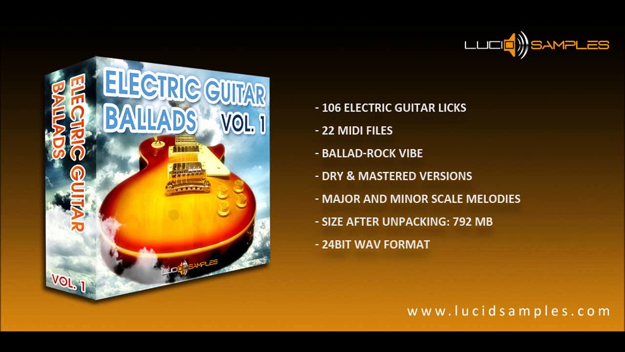 Electric Guitar Ballads Vol. 1