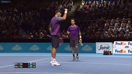 Un point sensationnel en Tennis double