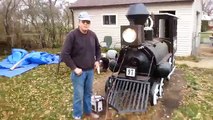 Locomotive à vapeur en version BBQ