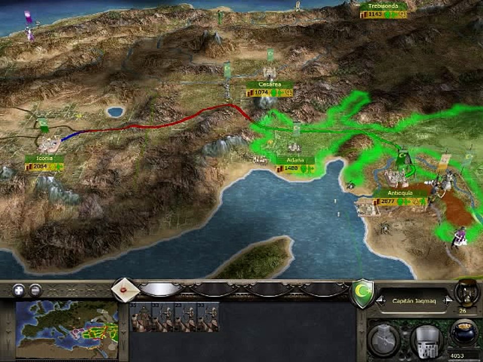 Medieval II Total War- Imperio Turco- #3 - A por los Bizantinos