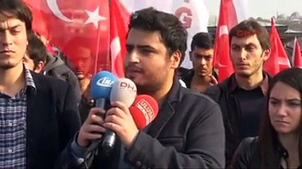 TGB'LİLER ABD GEMİSİNE YÜRÜDÜ, ÇUVAL AÇIKLAMASI YAPTI