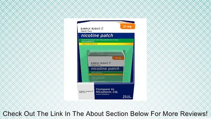 Simply Right Nicotine Patch Step 1 - 21 ct. Review