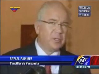 Ramírez abogó en Argelia por defensa de los precios del petróleo