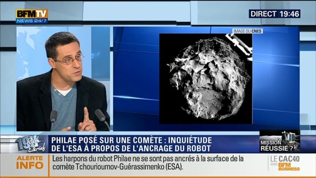 Atterrissage de Philae sur la comète Tchouri: Les commentaires de Philippe Henarejos (4/4) - 12/11