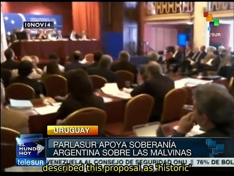 Mercosur supports Argentine sovereignty over Malvinas