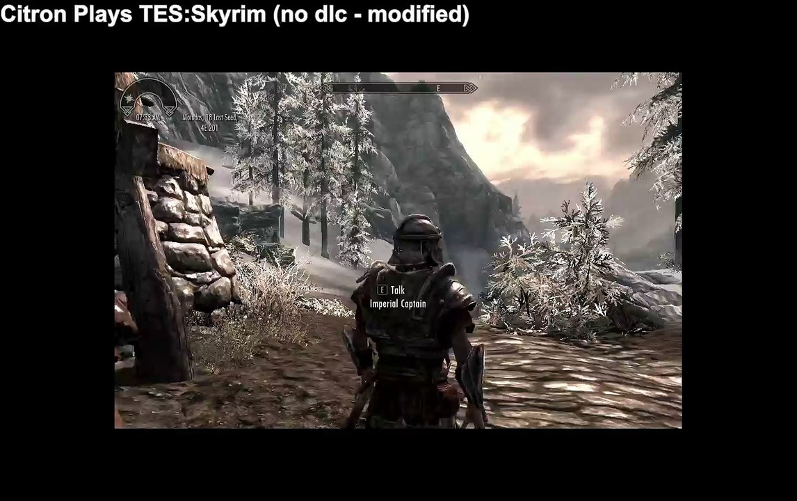 Laggy but fun - More Elder Scrolls V: walking simulator (no dlc -modified)
