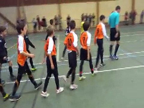 Entrée des joueurs Finale U11: Coataudon - Gars Du Reun (1-0) Tournoi U11-U13 - Mardi 11 Novembre - La Forest Landerneau
