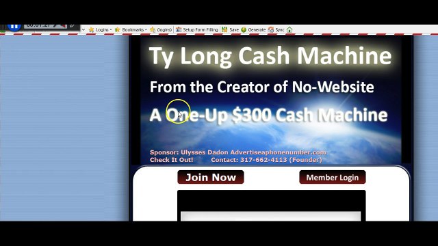 Ty Long Cash Machine Review | No Website Ulysses Dadon
