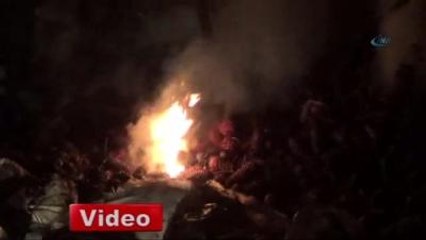 Kuru Çiçek İmalatı Yapan Fabrika Kül Oldu