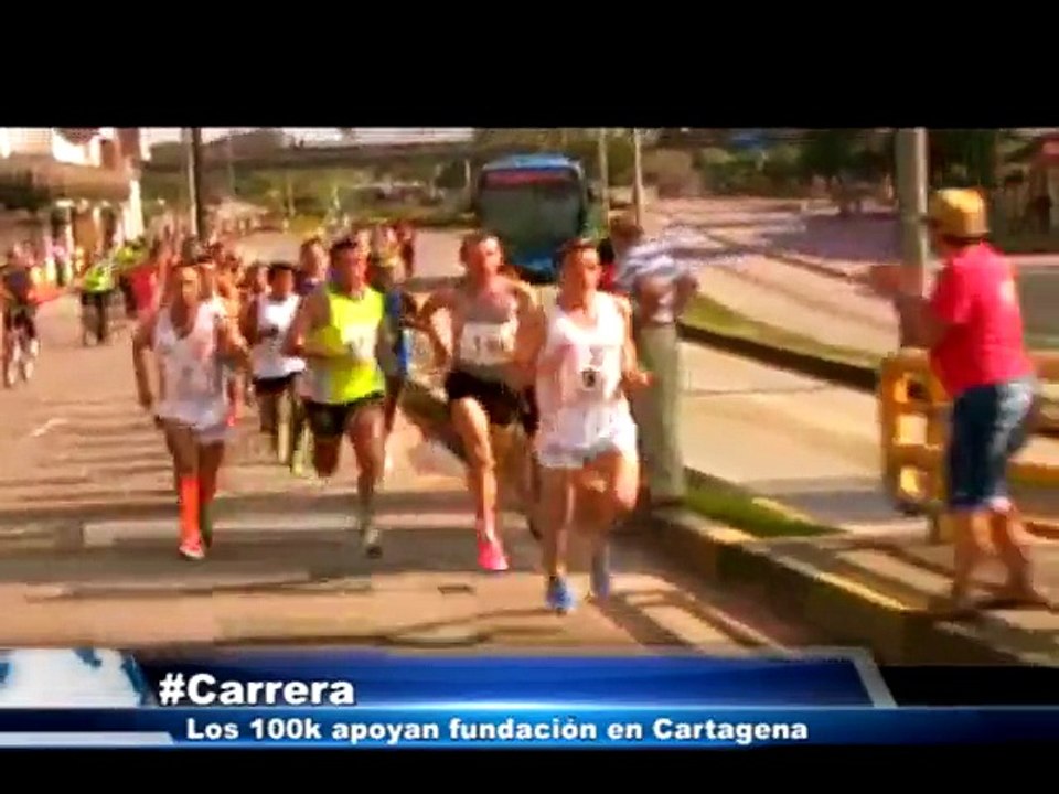 Los 100K en beneficio de personas de escasos recursos en Cartagena