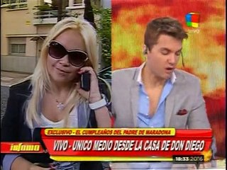 Pronto.com.ar Verónica Ojeda celebró el cumpleaños de Don Diego