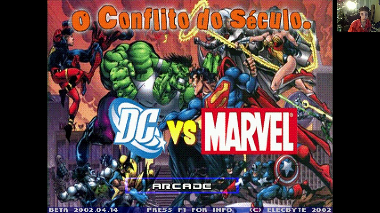 The Flash VS Batman In A DC VS Marvel MUGEN Match / Battle / Fight