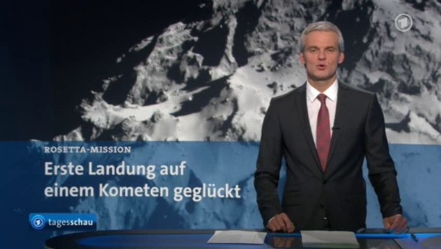 Tagesschau Killer vom 12.11.2014 mit Roseta Blödsinn Erklärung