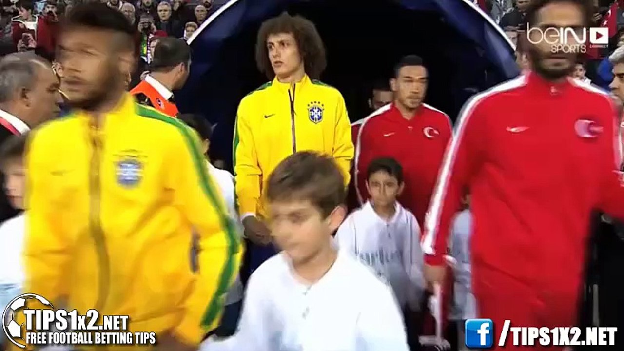 Turkey 0-4 Brazil All Goals