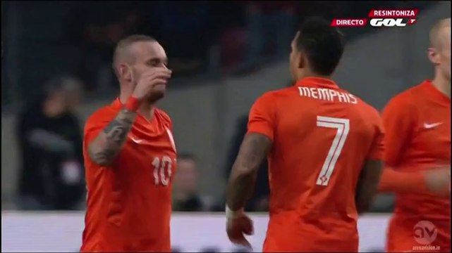 Le nouveau bijou de Wesley Sneijder face au Mexique