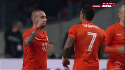 Le nouveau bijou de Wesley Sneijder face au Mexique