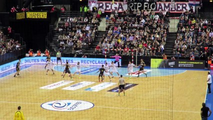 LNH - Chambéry vs Dunkerque - Passes au pivot