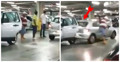 City Mall Parking Space Rage