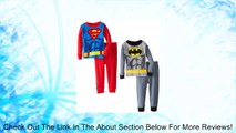 Batman Little Boys' and Superman Twofer Cotton Pajama Set 2, Multi, 2T Review