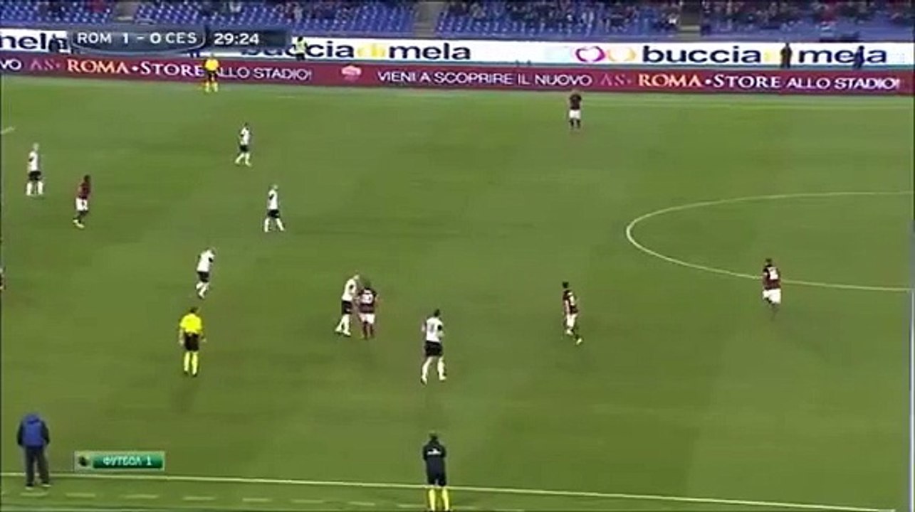 La sublime passe de Miralem Pjanic contre Cesena