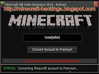 Latest working MineCraft Gift Code Generator 2013