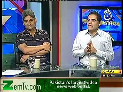 Aaj With Reham Khan Raza Rumi on Accountability of Journalists, 23 July 2013