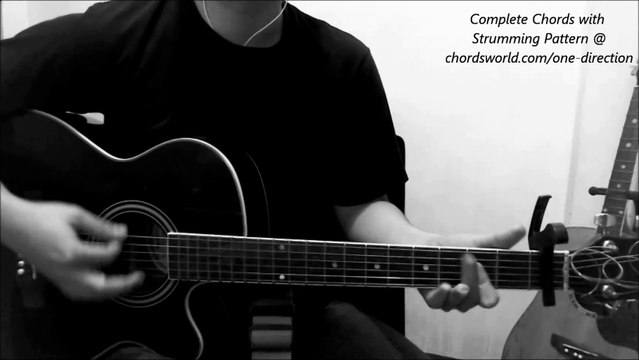 One Direction - Fireproof Guitar Chords