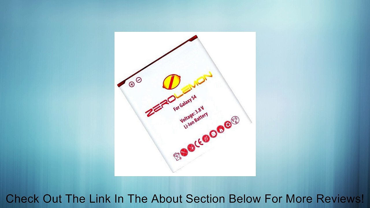 [180 days warranty] ZeroLemon 2x Samsung Galaxy S4 3000mAh Battery + World's Fastest Battery Charger with USB charge port (Compatible with AT&T I337, Verizon I545, Sprint L720, T-Mobile M919, International I9500 & I9505) with 180 Days Zero Lemon Guarantee