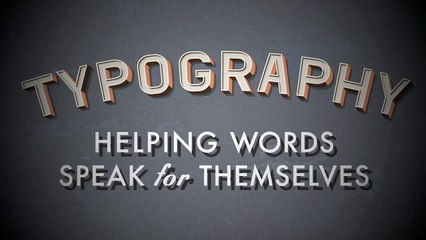 Letters in Motion: The Art of Typography