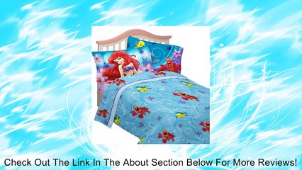 Disney's Little Mermaid Cascading Flowers Twin Sheet Set Review