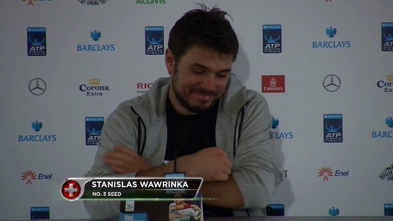 Torneo de Maestros - Wawrinka, tras caer ante Djokovic