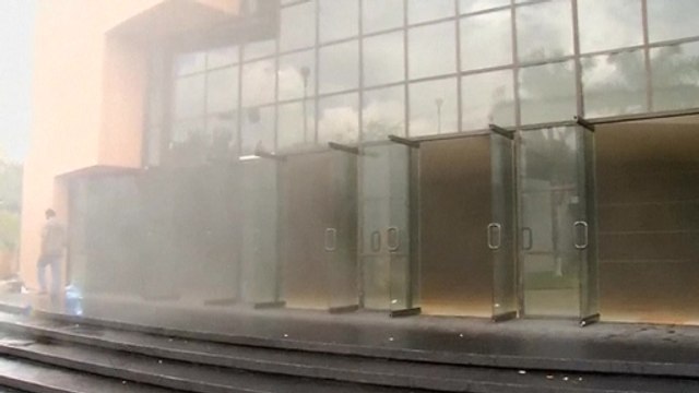 Protesters set fire to Mexico's Guerrero congress over missing students