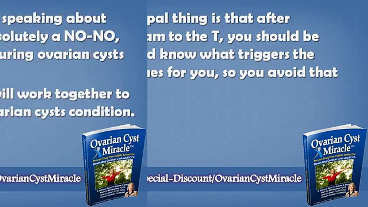 Ovarian Cyst Miracle Book Pros And Cons - Ovarian Cyst Miracle