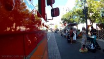 Buena Vista Street Red Car Trolly Mounted (HD POV) California Adventure