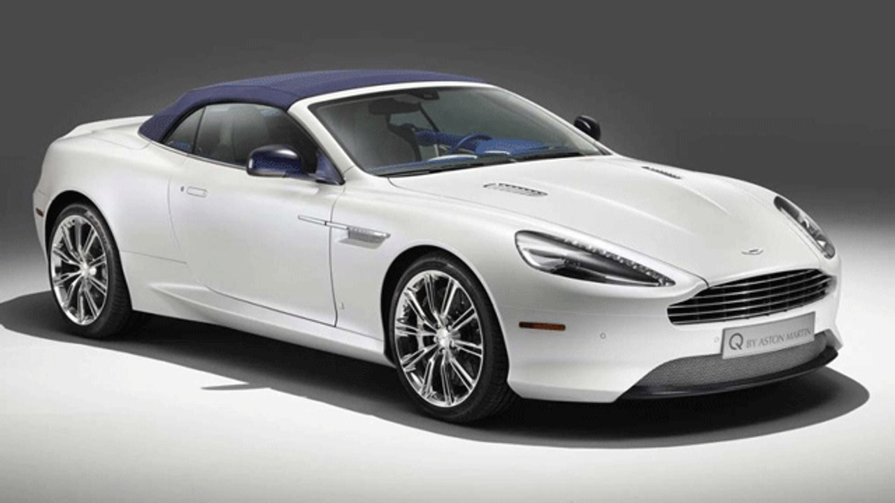 Aston Martin DB9 Volante Morning Frost Revealed
