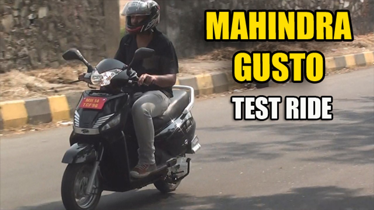 Mahindra Gusto Test Ride | CHECKOUT !