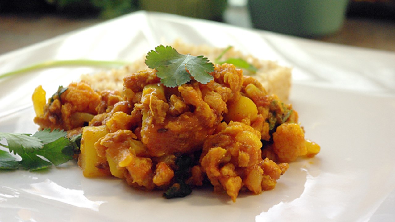 Recette végétarienne protéines de soja