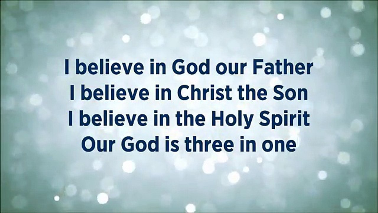 This I Believe The Creed Lyrics - Hillsong Worship