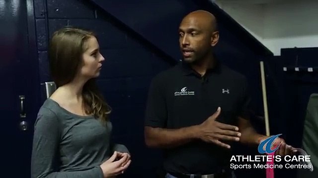 Dr. Kevin Deonarine Demonstrates Taping Techniques