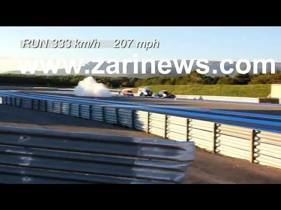 François Gissy  Bicycle World Record 207 mph