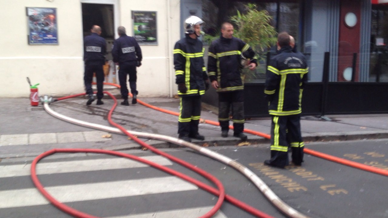 Feu de cheminée d'une boulangerie
